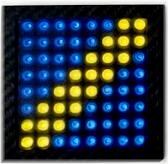 Mode indicateur voiture (bleu/jaune)