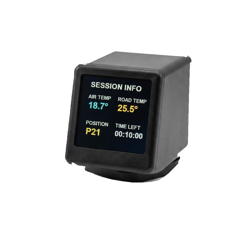 Écran informations de session