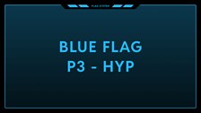Alerte drapeau bleu en plein écran