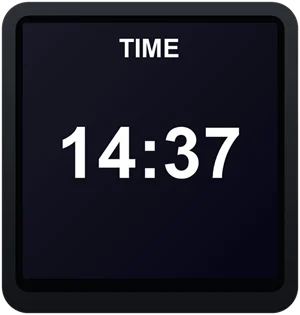 Écran horloge
