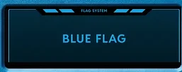 Écran drapeau bleu