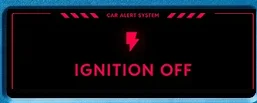 Écran alerte contact coupé